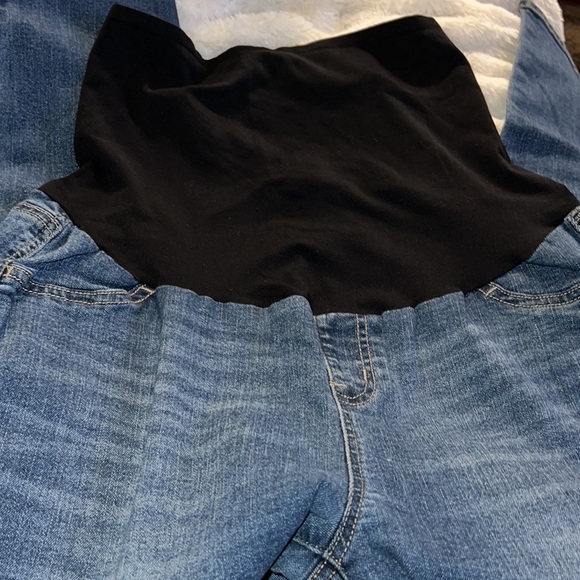 Celebrity Pink Skinny Full Coverage Maternity Jeans, Size xl- Women | - Picture 2 of 7